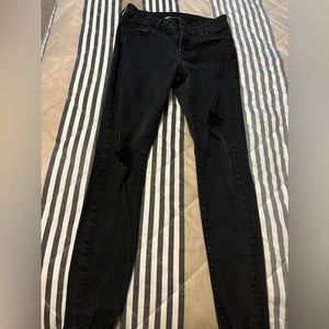 old navy rockstar super skinny ankle jeans!